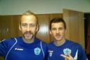 Star appeal: Shaun Derry and Joey Barton of QPR