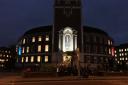 The Guildhall last night (pic Councillor Hugh Scantlebury)