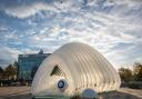 Nasal health expert Otrivin's unique educational architecture - the Otrivin Air Bubble - uses cutting-edge biotechnology to purify the air inside