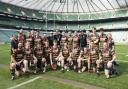 In spite of defeat Northampton Old Scouts enjoyed their day at Twickenham Stadium