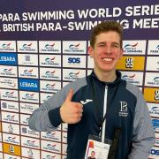 The 17-year-old visually impaired athlete is already one of the best in the country, ousting S12 rival Stephen Clegg to become the country’s leading breaststroke in the classification.