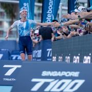 Els Visser achieved her best finish in a T100 event in Singapore