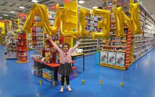 Toy story: Avleen had the run of Smyths in Hounslow