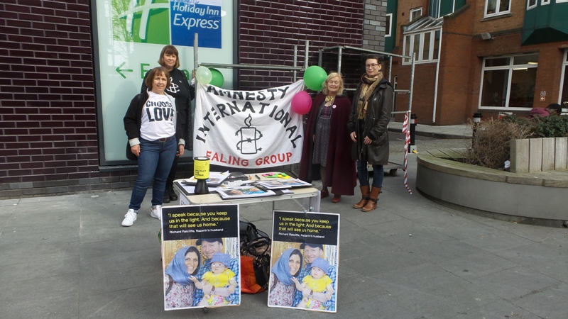 Ealing Amnesty group campaign for Nazanin Zaghari-Ratcliffe - Ealing Times