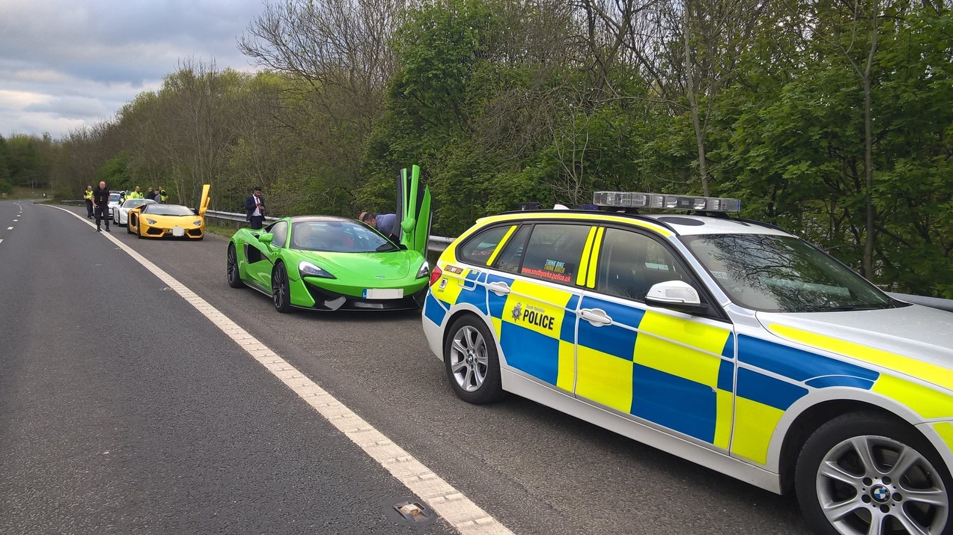 Supercars seized by police after using M1 as race track - Ealing Times