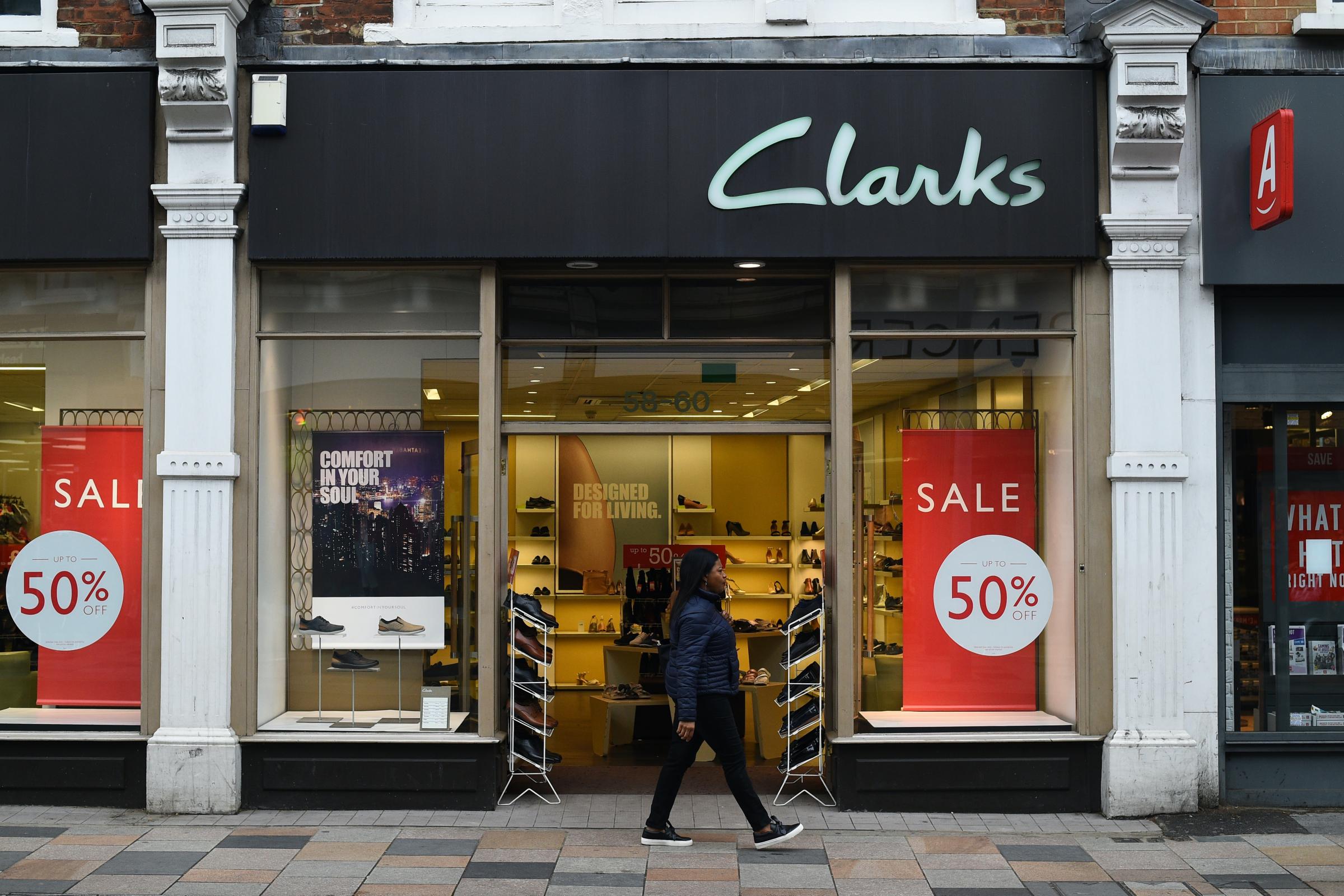 clarks shoes leicester