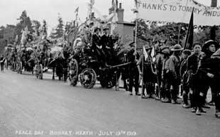 Peace Day, Bushey Heath, July 19th, 1919