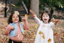 Leaf it to us: autumn activities beckon for these youngsters