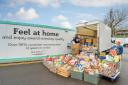 Christmas comes early this year thanks to Barratt London food drive