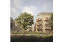 Changing landscape: homes are going up in the Twyford Abbey grounds, Ealing