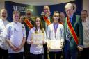 Entente cordiale: award winners at the annual culinary competitionwinners