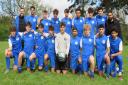 Record-breakers: Brentham's Under-17 team. Photo: Ian Bruley