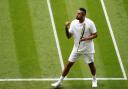 Nick Kyrgios saw off Cristian Garin to reach the semi-finals of Wimbledon (Reuters via Beat Media Group subscription)