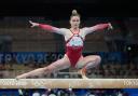 Kinsella missed out on the medals but teammate Achampong took silver in the women's all-around