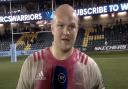 Harlequins back row Tom Lawday after their 29-21 victory over Worcester Warriors.