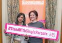 Standing together: Rupa Huq, left, and Bootstrap Chef Jack Monroe