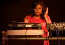 In the mix: Rupa Huq at her birthday bash. Picture: Roger Green