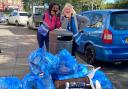 Look out, litter: Noel and Gayle are out to rid the streets of North Greenford of it