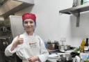 Dianna Kysheniuk cooked at a special event in Croxteth this week