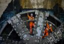 Breakthrough: tunnel boring machine Lydia connects at Old Oak Common