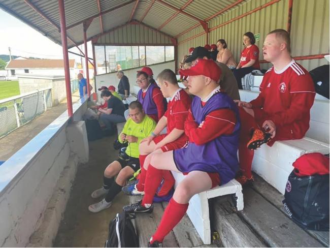 Barnstaple Town used their Trident Community Funding to help out Barnstaple Ability FC's players enjoy a safe return to football