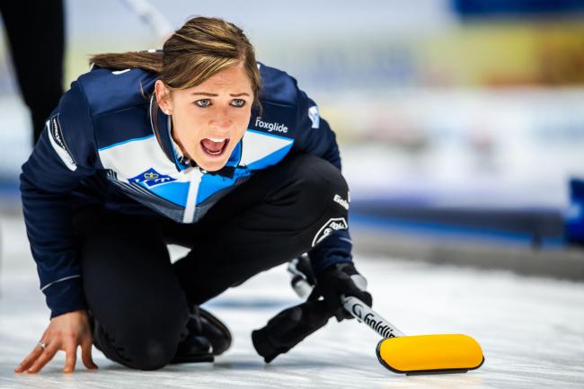 Skip Eve Muirhead won the European Championships and is now heading for Beijing with her curling team