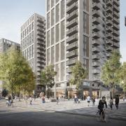 Artist's impression: how the Merrick Place site should look when finished