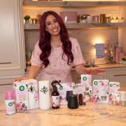 Stacey Solomon has partnered with Air Wick on her first-ever exclusive home fragrance collection Spring Roses, available in selected stores, supermarkets and online retailers from 17th March 2022