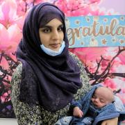 Miracle baby: Lalene with her son, Mohammed Ibrahim