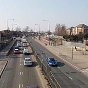 Familiar sight: the Western Avenue as it cuts through Ealing and Acton