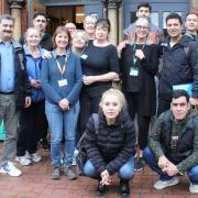 Welcome to Acton: volunteers and learners at the group's English lessons