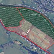 Warren Farm: centre of controversy, where it is proposed to build sports pitches on part of the nature reserve