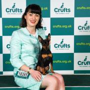 Dog owner celebrates birthday in style with Crufts prize