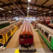 Enthusiast's joy: the Acton depot rarely opens to the public