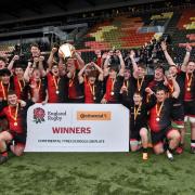The Hove based side emerged 15-7 in a low-scoring yet thrilling under-18s Plate final against Uppingham School at Saracens’ StoneX Stadium.