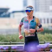 Amelia Watkinson finished fourth at the Singapore T100 event