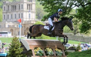 Arthur Duffort overcome with emotions at Burghley Horse Trials